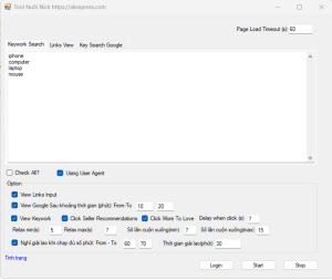 tool nuôi nick aliexpress.com